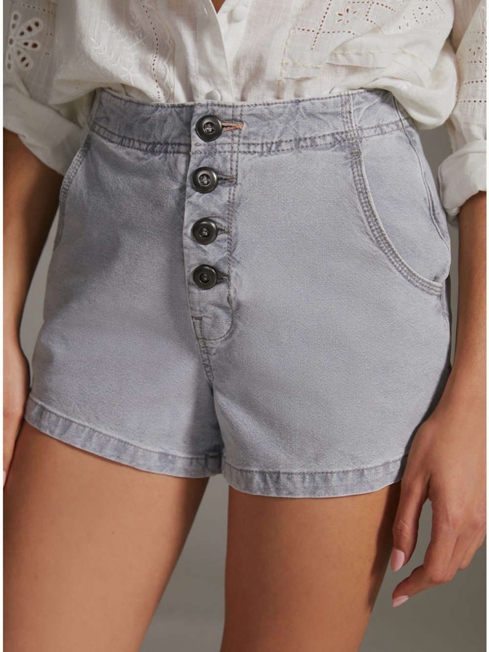 Pilcro Wide-Leg Sailor Shorts | Anthropologie - Picture 2 of 5